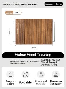 NatureHike | Folding Table Top Storage Box