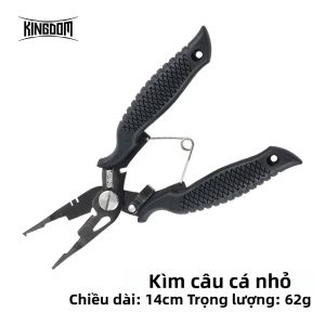 Kìm Câu Cá Đa Năng Vương Quốc 62G Thắt Nút Thép Kéo Dây Cắt Móc Tẩy Trang-Thiết Bị Câu Cá