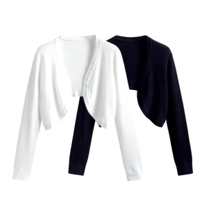 HUOLISI | Knit Cardigan Jacket Short Sleeve Sunscreen