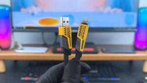 Kabel Data Fast Charging 4 IN 1 USB Type A Tipe C iOS Multiple Charging 27 W+65W Fast Data Cable