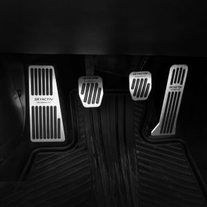 Phụ Kiện Ốp Bàn Đạp Ga Phanh Xe Mazda 2 6 GJ CX-5 CX5 KE KF CX8 CX9 Bằng Hợp Kim Nhôm Cao Su Dành Cho Các Mẫu Xe Năm 2014-2023