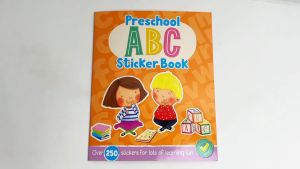 Preschool ABC Activity & Sticker Book To Learn Alphabet With 250+ Stickers For Kids