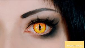 Lens Mắt - Kính Áp Tròng 1 Cặp EYESHARE Hạn Dùng 1 Năm 14.5MM Halloween Ma Cà Rồng Nhân Vật Anime Cosplay