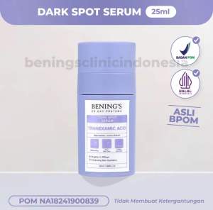 Dark Spot Serum Diamond Serum ( Flek Hitam ) Benings Clinic by dr. Oky Pratama BPOM