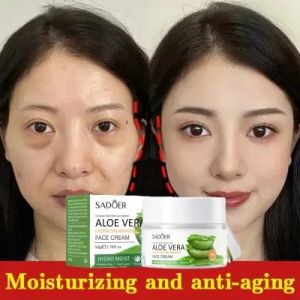 SADOER Aloe Vera Cream Hydramild Moisturizer Cream ORIGINAL Lidah Buaya Aloe Vera