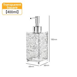 Travel Size Dispensing Bottles For Shampoo Shower Gel and Hand Soap
