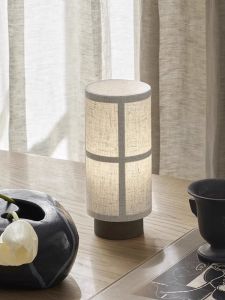 Đèn Bàn Phong Cách Nhật Bản Wabi Sabi Phòng Khách Nhà Nghỉ Phòng Trà Đèn Ngủ Phòng Làm Việc Trang Trí Đèn LED Bằng Gỗ Vải