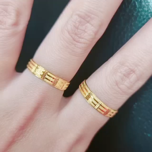 JIN JING CINCIN BAJET SIZE 10-18 EMAS 916 TULEN (HOLLOW)0.96G-1.13G