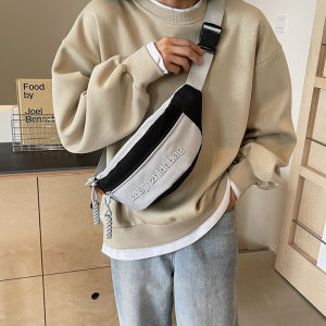 Lightweight Crossbody Bag Womens Chest Pack 2025 New Style Student Dumpling Bag Sports Cycling Single Shoulder Waist Bag Men