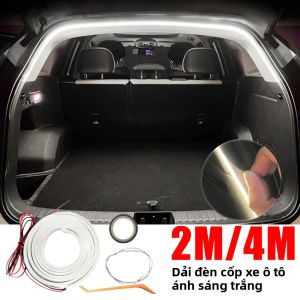 Dải Đèn LED Động 2M/4M Cho Cốp Xe Đèn Viền Nội Thất Đa Chức Năng Tự Động Trang Trí Cốp Xe