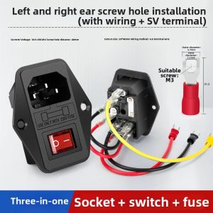 kuicc | 3-in-1 with Switch and Fuse Power Outlet