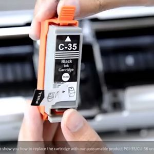 Compatible Canon PGI-35 CLI-36 Ink Cartridge PGI-35BK CLI 36 for IP100 IP110 mini260 mini320 TR150