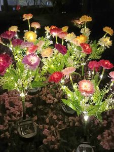 Đèn LED Hình Hoa Cúc Tuyết Mặt Trời Chống Nước IP65 Cho Sân Vườn Ngoài Trời Đèn Sân Cỏ Trang Trí Hiện Đại Đơn Giản Thủ Công