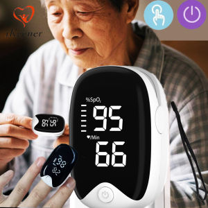 Fingertip Oximeter Pulse Blood Oxygen Saturation Monitor with LCD SpO2 Oximeter Tigital Heart Rate Monito Home Health Care