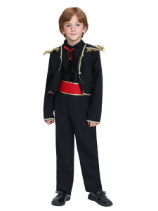 Boys Matador Bull Fighter Spanish Prince Child Carnival Party Halloween Costume