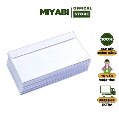 Phong bì trắng A6/ A5 / A4 -100 tờ( có keo dán sẵn)