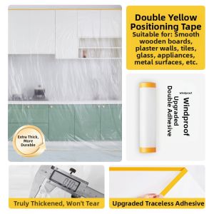 KEKESHANGJIA | Dust-proof Cover Thick Double-coated Plastic Film