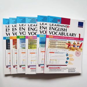 SAP Learning English Vocabulary Workbook (6 Books) & Learning English Grammar Workbook (6 Books) หนังสือเพื่อการศึกษาสำหรับเด็กอายุ 7-12 ปี ช่วยให้เด็กเรียนรู้คำศัพท์และไวยากรณ์ภาษาอังกฤษ หนังสือแบบฝึกหัดคำศัพท์และไวยากรณ์