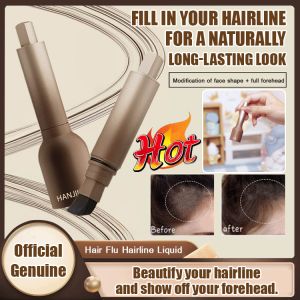 Hairline powder 🔥 High forehead cover Waterproof and sweat-proof Bun line contour pen Hair filling