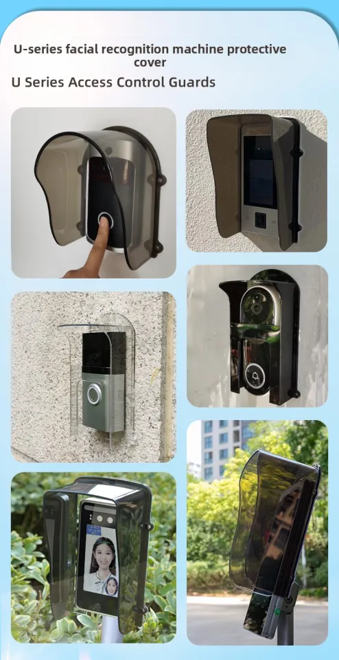 Outdoor Access Waterproof Cover Card Reader Doorbell Rain Cover