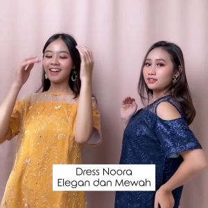DRESS BRUKAT KEKINIAN DRESS NOORA