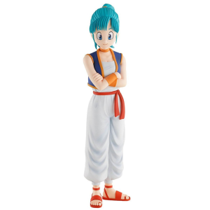 Bandai | 10cm Dragon Ball Son Goku Anime Figure Krillin Chichi Bulma Puar Oolong Action Figure Model Gifts Toy Collection Figures Statues