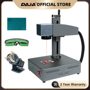 DAJA S4 Fiber Marking Machine 20W Professional Desktop Metal Laser Engraving Machine for Metal Gold Jewelry Silver Engraving