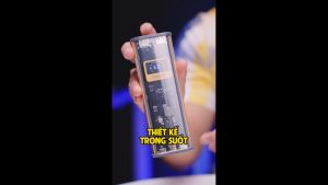 Pin dự phòng Remax trong suốt RPP 689 sạc nhanh 65W và 22.5W Sạc dự phòng 20000mah