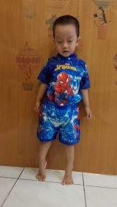 Đồ bơi cho bé trai Đồ bơi trẻ em [XẢ KHO] đi tắm biển siêu nhân siêu anh hùng (10-30kg) - Đồ Bơi Mít Châu