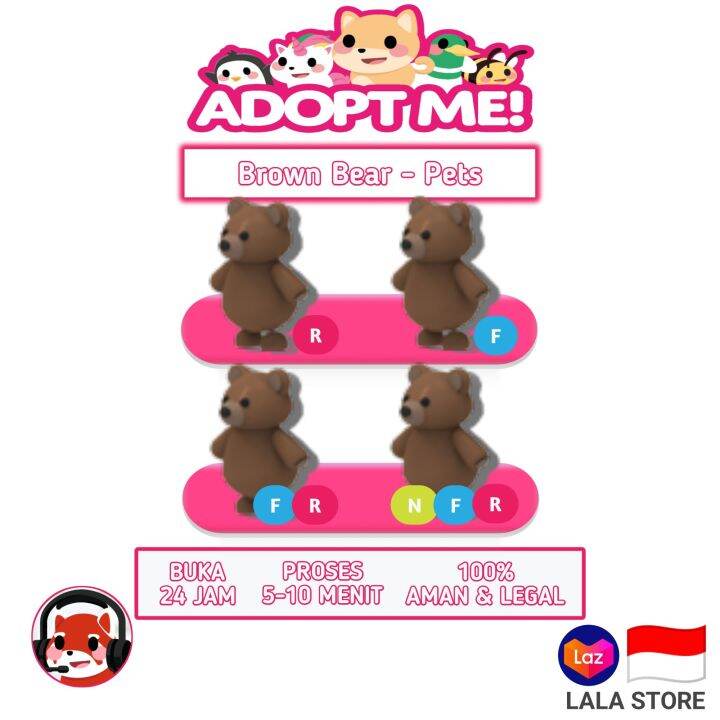 Roblox Adopt Me Brown Bear Cursor Custom Cursor In 20 - vrogue.co