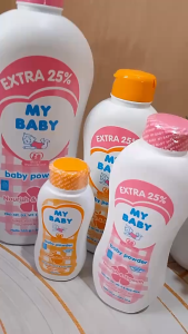 My Baby Powder Yellow 50g Soft and Nourishing Protection for Baby Skin