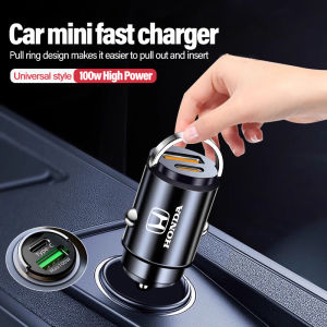 Honda | Car Charger USB Type-C Phone Hidden Fast Charging Convert Plug For Honda Civic FIT CRV Accord Jazz HRV Stepwgn Insight Vezel