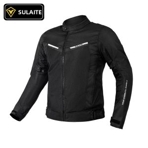SULAITE | Summer Breathable Crashproof Retro Motorcycle Suit