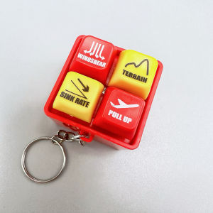 EWS Warning Sound Simulator Boeing Commercial Airline Route Pilot Crew Alertness Enhancer Creative Keychain Gift