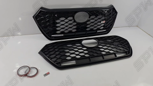 Perodua Ativa V2 GR-Sport Front Grill Lower Grill Mini Cooper Honeycomb Mesh Exterior Accessories Sarung Sarong Depan