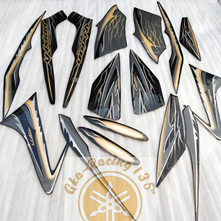 2010 STRIPING STICKER LIST VIXION OLD LAMA 2010 HITAM FULL BODY ...