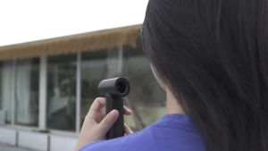 พัดลมมือถือ 15m/s ลมแรงแข็งแกร่ง ยาวนานต่อเนื่อง อัพเกรดแสดงเลข LED เทอร์โบ พัดลมพกพา MF18 ใช้งานได้ 20+ชม