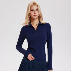 COSLEAF | Elastic Slimming Womens Long Sleeve Workout Top