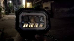 Lampu tembak cwl led 4d k30 4 mata angel aye eye ring 40 watt kotak