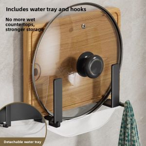 plys | Wall-mounted No Drilling Storage Rack For Cutting Boards