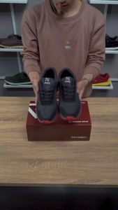 NAZREAL Ainsley Maroon - sepatu Sneakers Casual Pria Terbaru