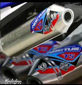Knalpot Norifumi Noctus T5 KLX150 Dtraker 150 CRF150 WR155 Viar Cross150 Knalpot Noctus T 5