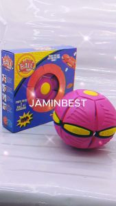 Bola Ball baby play toys toy Flat Ball Flying Ball Toy Throw Disc Ball UFO Flat Magical Flying Saucer Ball Magic Change Shape Toys Outdoor Step Ball Deformation Hadiah budak kanak lelaki perempuan birthday gift present outdoor game toys permainan senaman