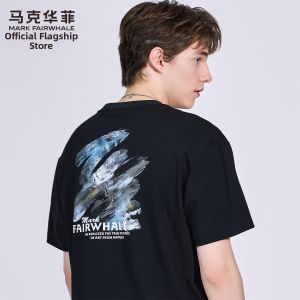 Mark Fairwhale | Round Neck Short Sleeve New Summer Casual T-shirt