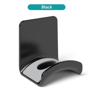 Universal Self Adhesive Headphone Wall Mount Hook Holder for All Headsets Earphones Home Office Desk Cable Management Use