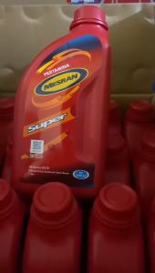 Oli MESRAN SUPER 1 Liter 1 DUS ISI 20 BOTOL SAE 20W-50