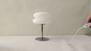 Mushroom Table Lamp LED Bedroom Decorative Lamp 3 Color USB Plug Bedside Light for Living Room Bedroom Study Room