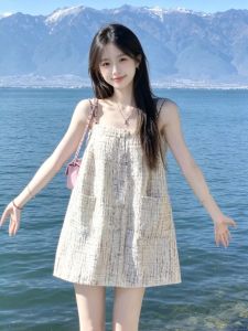 Retro Style Unique Loose Tank Dress