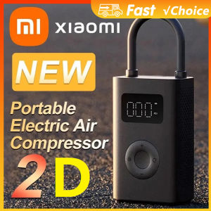 New Xiaomi Mijia Inflatable treasur Air Compressor 2D 2000mAh Portable Inflator Air Pump 2D For Bicycle Car Motorcycle Ball