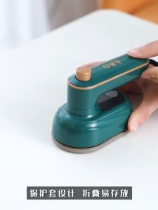 Portable Mini Electric Iron Seterika Baju Kecil Travel Handheld Foldable Temperature Control Steam Compact Iron Murah